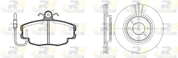 Brake Kit, disc brake (8141.02)