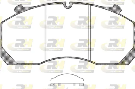 Brake Pad Set, disc brake (JSX 21157.00)