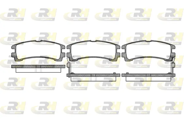 Brake Pad Set, disc brake (2347.02)