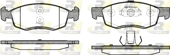Brake Pad Set, disc brake (2172.32)
