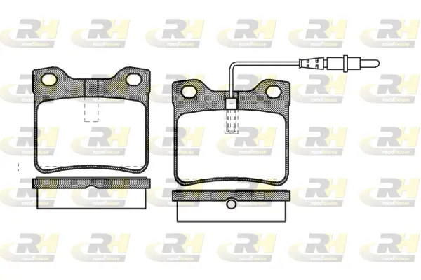 Brake Pad Set, disc brake (2321.22)