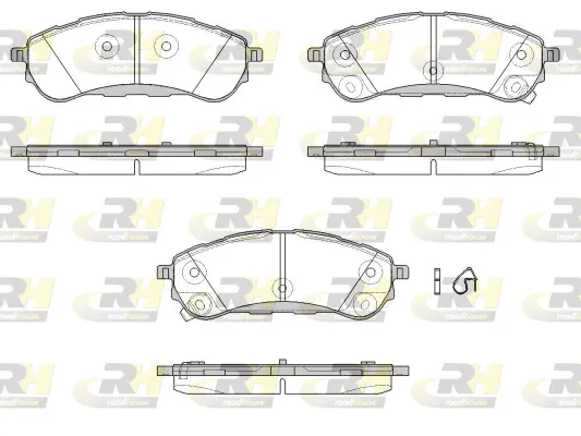 Brake Pad Set, disc brake (21750.12)