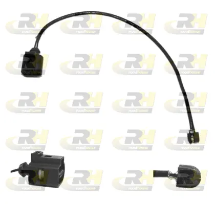 Warning Contact, brake pad wear (001108)
