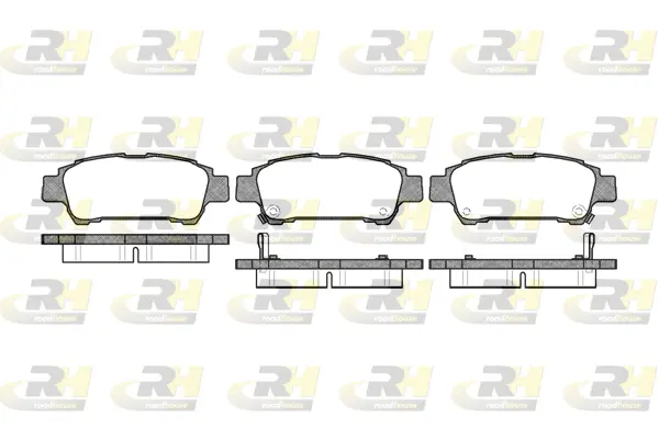 Brake Pad Set, disc brake (2820.02)
