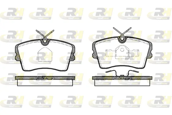 Brake Pad Set, disc brake (2173.10)