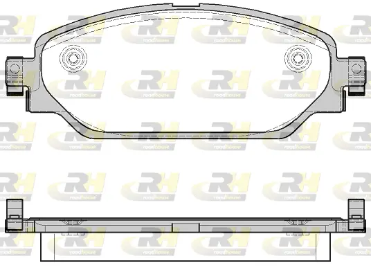 Brake Pad Set, disc brake (21579.08)