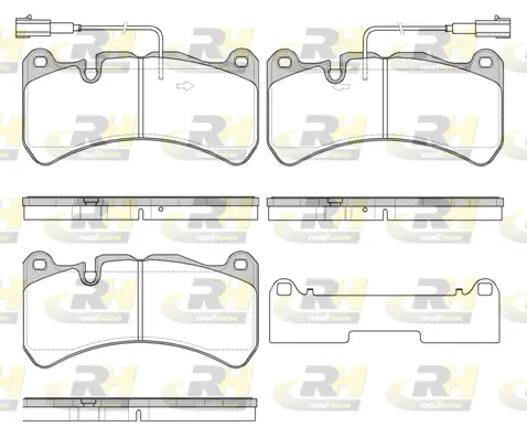 Brake Pad Set, disc brake (21192.24)