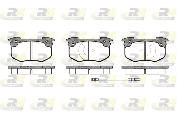 Brake Pad Set, disc brake (2029.02)