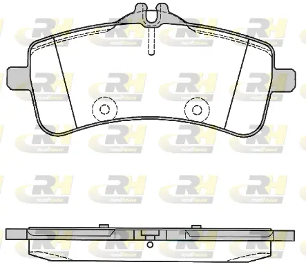 Brake Pad Set, disc brake (21794.00)