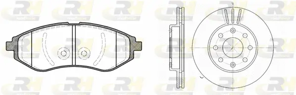 Brake Kit, disc brake (8986.00)