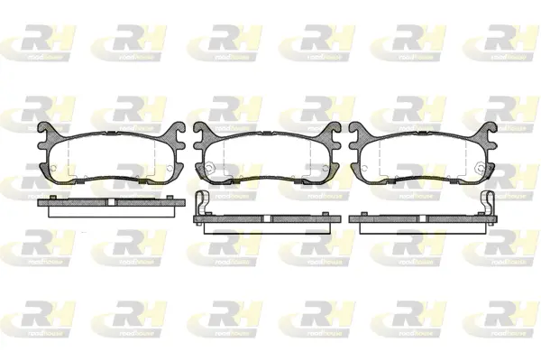 Brake Pad Set, disc brake (2479.02)