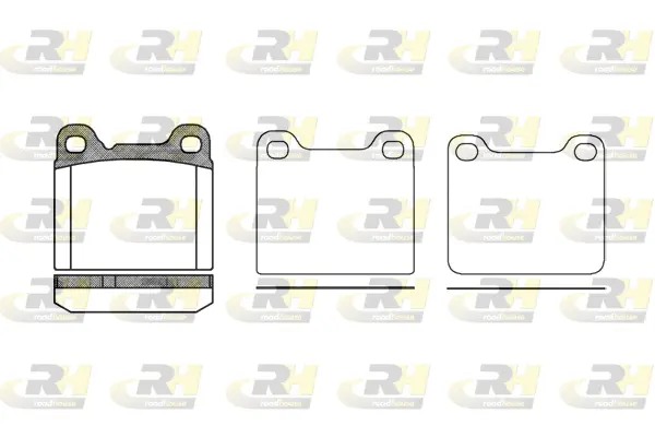 Brake Pad Set, disc brake (2257.20)