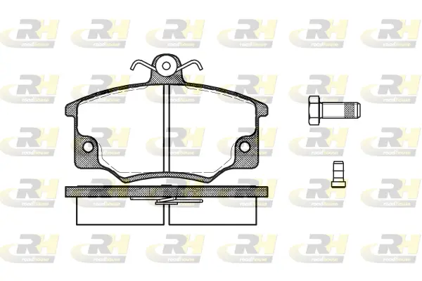 Brake Pad Set, disc brake (2146.44)