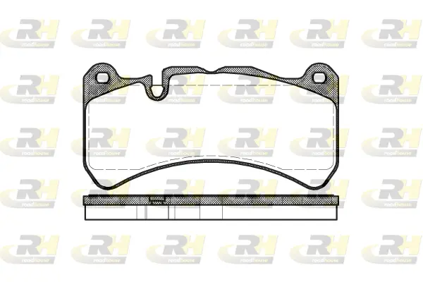 Brake Pad Set, disc brake (21192.00)