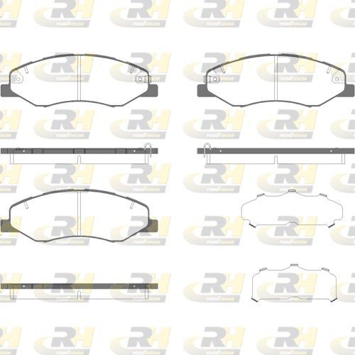 Brake Pad Set, disc brake (21977.02)