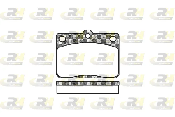 Brake Pad Set, disc brake (2079.40)