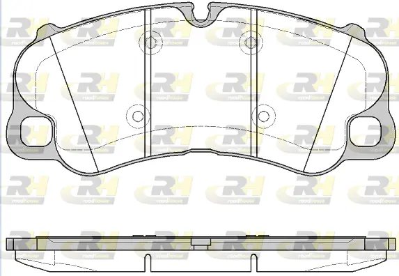 Brake Pad Set, disc brake (21595.10)