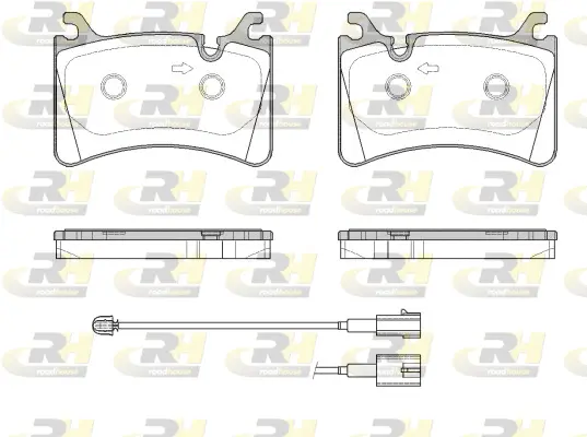 Brake Pad Set, disc brake (21817.02)