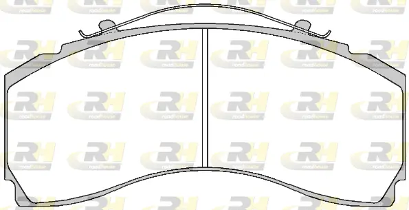 Brake Pad Set, disc brake (JSX 21480.00)