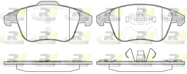 Brake Pad Set, disc brake (21249.30)
