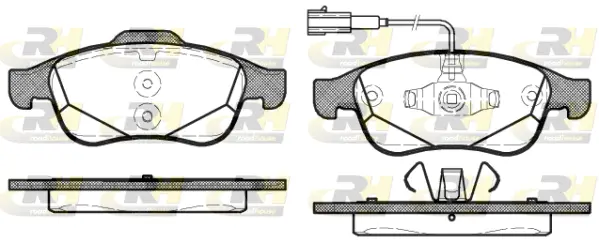 Brake Pad Set, disc brake (21248.02)