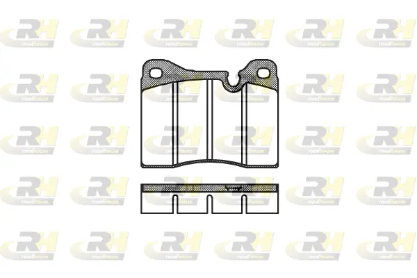Brake Pad Set, disc brake (2011.30)