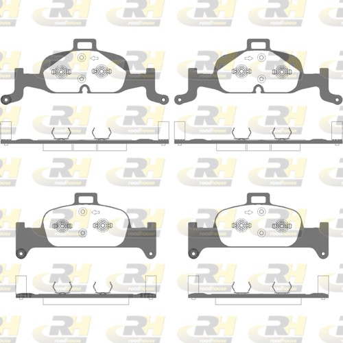 Brake Pad Set, disc brake (21691.10)