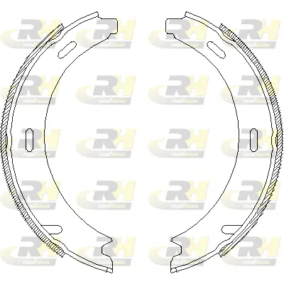 Brake Shoe, parking brake (4093.00)