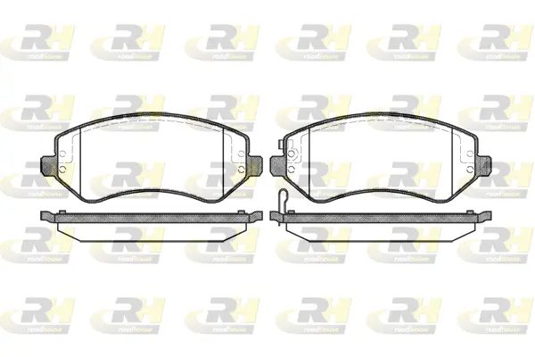 Brake Pad Set, disc brake (2807.02)