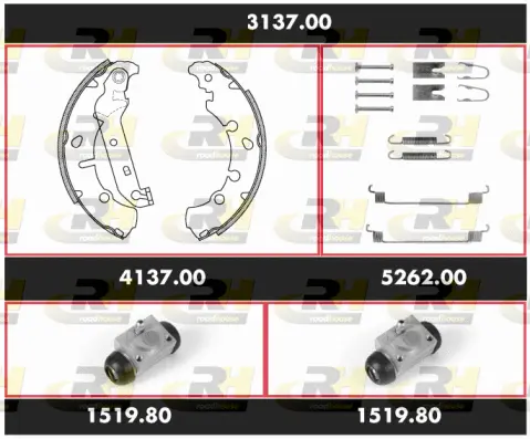 Brake Kit, drum brake (3137.00)