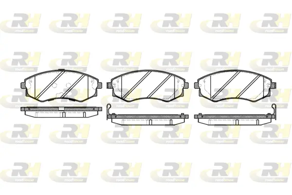 Brake Pad Set, disc brake (2318.42)