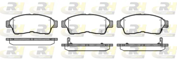 Brake Pad Set, disc brake (2402.02)