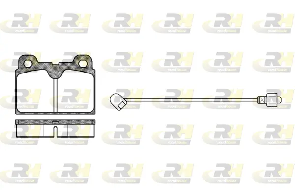 Brake Pad Set, disc brake (2127.02)