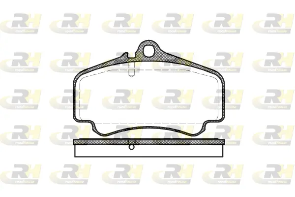 Brake Pad Set, disc brake (2863.00)