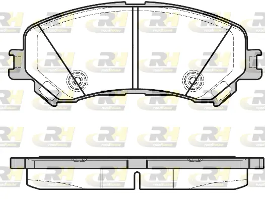 Brake Pad Set, disc brake (21318.20)