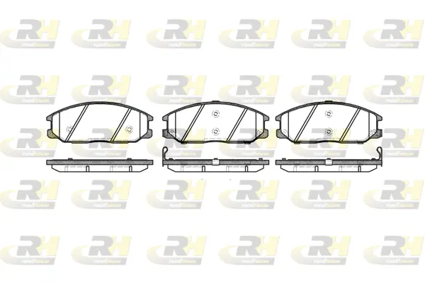 Brake Pad Set, disc brake (2771.12)