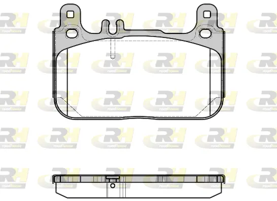 Brake Pad Set, disc brake (21622.00)
