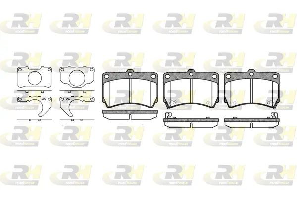 Brake Pad Set, disc brake (2212.32)