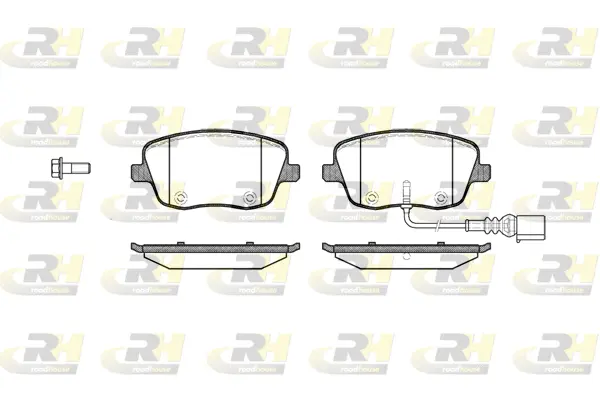 Brake Pad Set, disc brake (2775.01)
