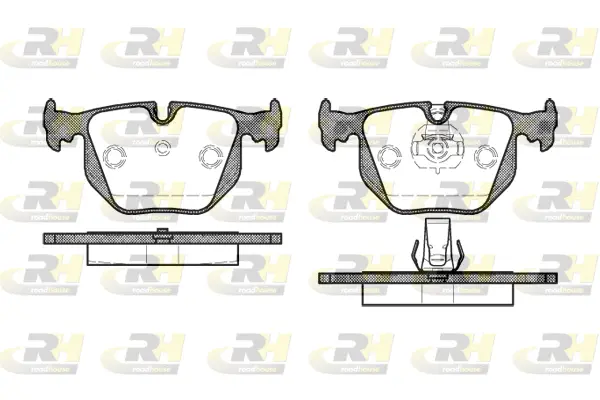Brake Pad Set, disc brake (2381.30)