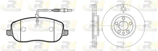Brake Kit, disc brake (8879.00)