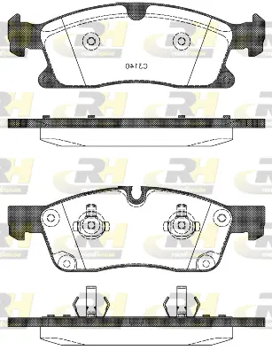 Brake Pad Set, disc brake (21430.10)