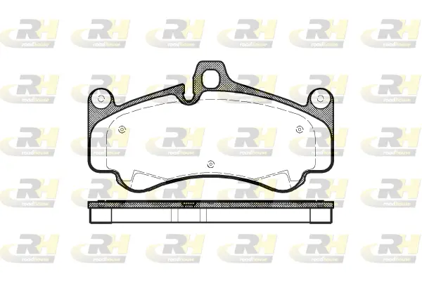Brake Pad Set, disc brake (21066.00)