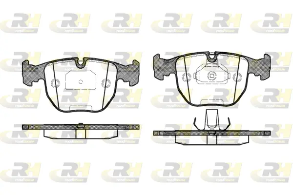 Brake Pad Set, disc brake (2596.00)