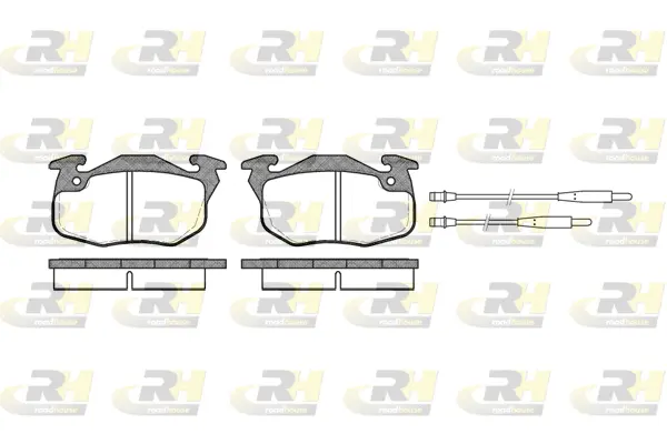 Brake Pad Set, disc brake (2192.34)