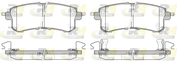 Brake Pad Set, disc brake (21447.02)
