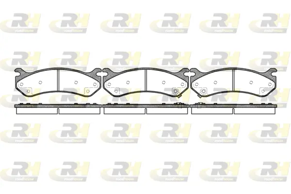 Brake Pad Set, disc brake (2757.02)