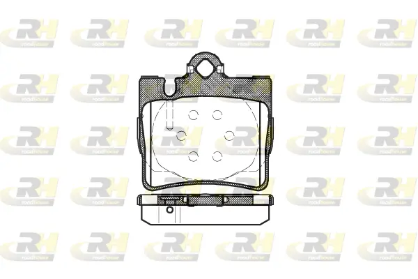 Brake Pad Set, disc brake (2770.00)