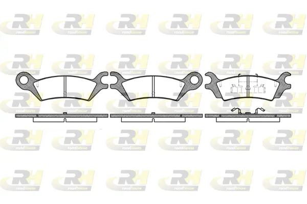 Brake Pad Set, disc brake (2158.10)
