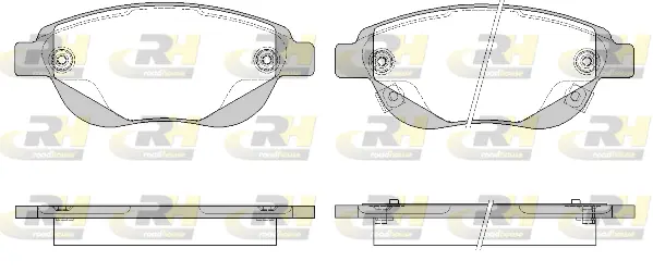 Brake Pad Set, disc brake (2841.02)